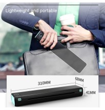 Phomemo M08F Bluetooth Wireless Handheld Portable Thermal Printer + 200pcs sheets