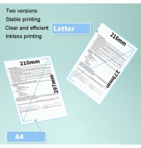 Phomemo M08F Bluetooth Wireless Handheld Portable Thermal Printer + 200pcs sheets