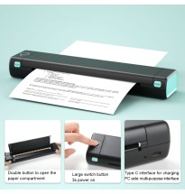 Phomemo M08F Bluetooth Wireless Handheld Portable Thermal Printer + 200pcs sheets