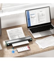Phomemo M08F Bluetooth Wireless Handheld Portable Thermal Printer + 200pcs sheets