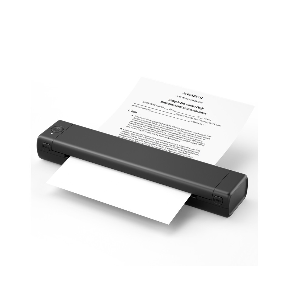Phomemo M08F Bluetooth Wireless Handheld Portable Thermal Printer + 200pcs sheets