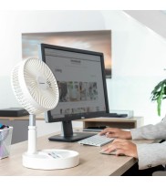 3 in 1 Foldable Rechargeable Fan Fandle InnovaGoods Ø7,7'' 7200 mAh