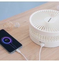3 in 1 Foldable Rechargeable Fan Fandle InnovaGoods Ø7,7'' 7200 mAh