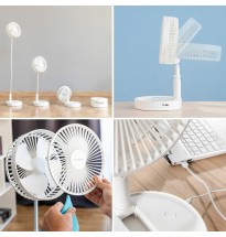 3 in 1 Foldable Rechargeable Fan Fandle InnovaGoods Ø7,7'' 7200 mAh