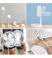 3 in 1 Foldable Rechargeable Fan Fandle InnovaGoods Ø7,7'' 7200 mAh