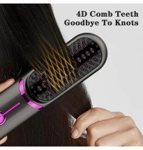 Wireless Hair Straightening Comb USB Charging Curling Iron