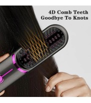 Wireless Hair Straightening Comb USB Charging Curling Iron