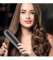 Wireless Hair Straightening Comb USB Charging Curling Iron