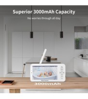 5 Inch HD Baby Monitor Wireless Wifi Baby Care Camera