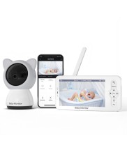 5 Inch HD Baby Monitor Wireless Wifi Baby Care Camera