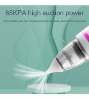 USB Charging Baby Snot Cleaner Electric Nasal Aspirator(White Purple)