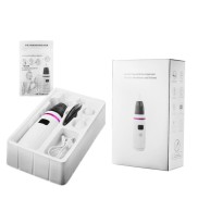 USB Charging Baby Snot Cleaner Electric Nasal Aspirator(White Purple)
