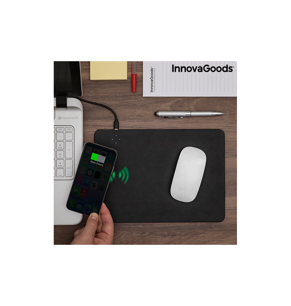 InnovaGoods Padwer Wireless Charging Mouse Mat