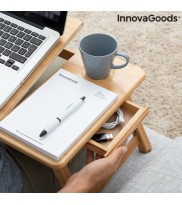 BAMBOO FOLDING SIDE TABLE LAPWOOD