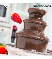 CHOCOLATE FOUNTAIN SWEET & POP TIMES 70W WHITE STEEL